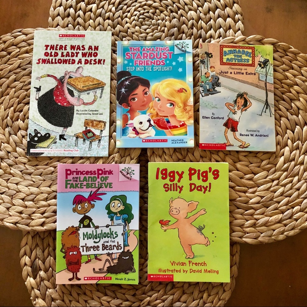 Like New Five Scholastic Childrens Books
